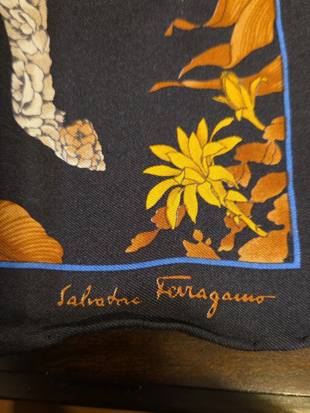 Salvatore Ferragamo Silk Scarf